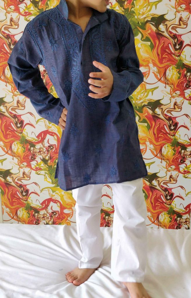 chikankari kurta pajama