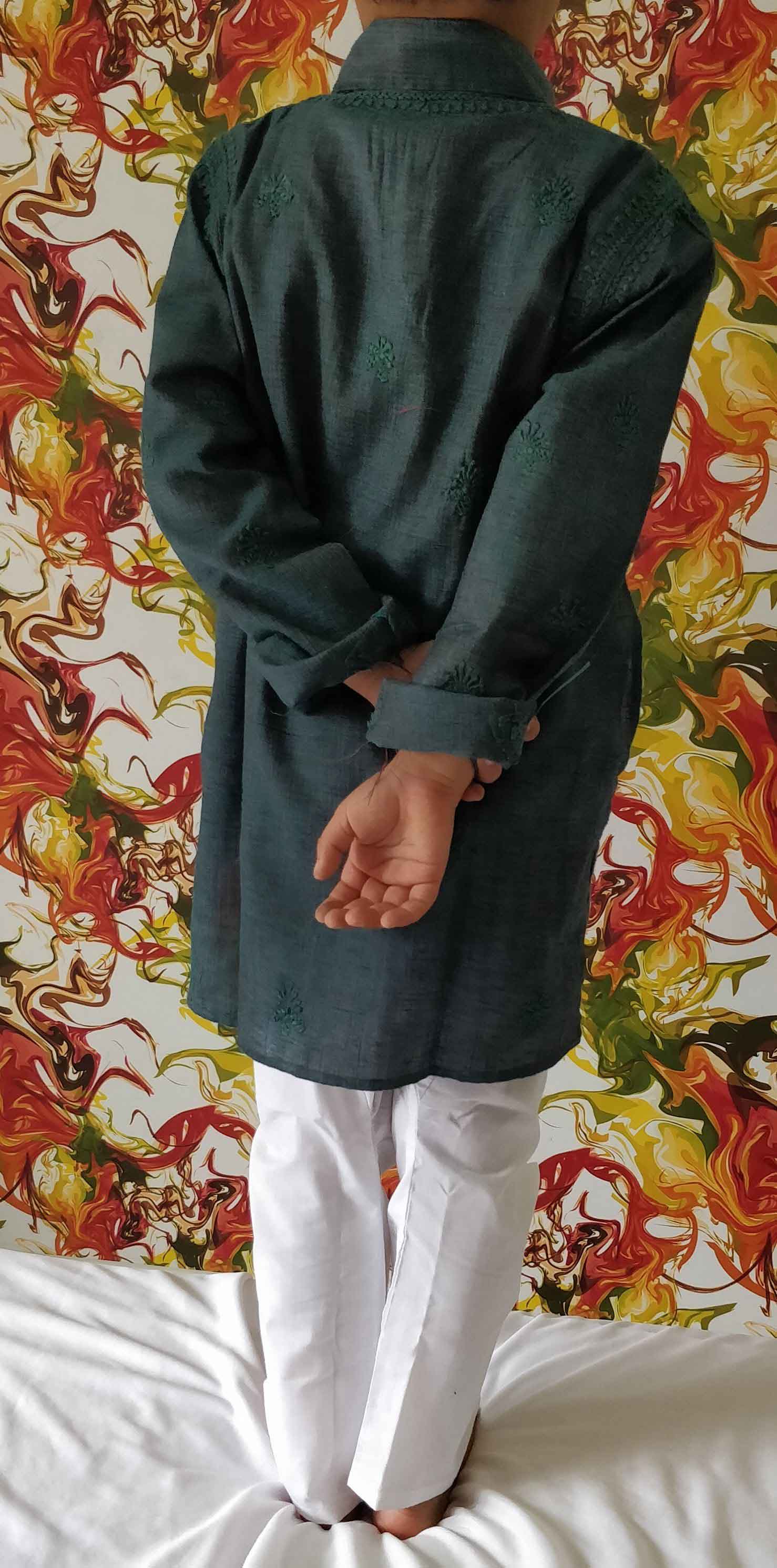 chikankari kurta pajama