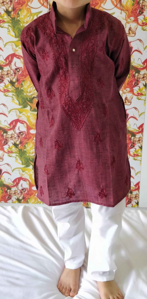 chikankari kurta pajama