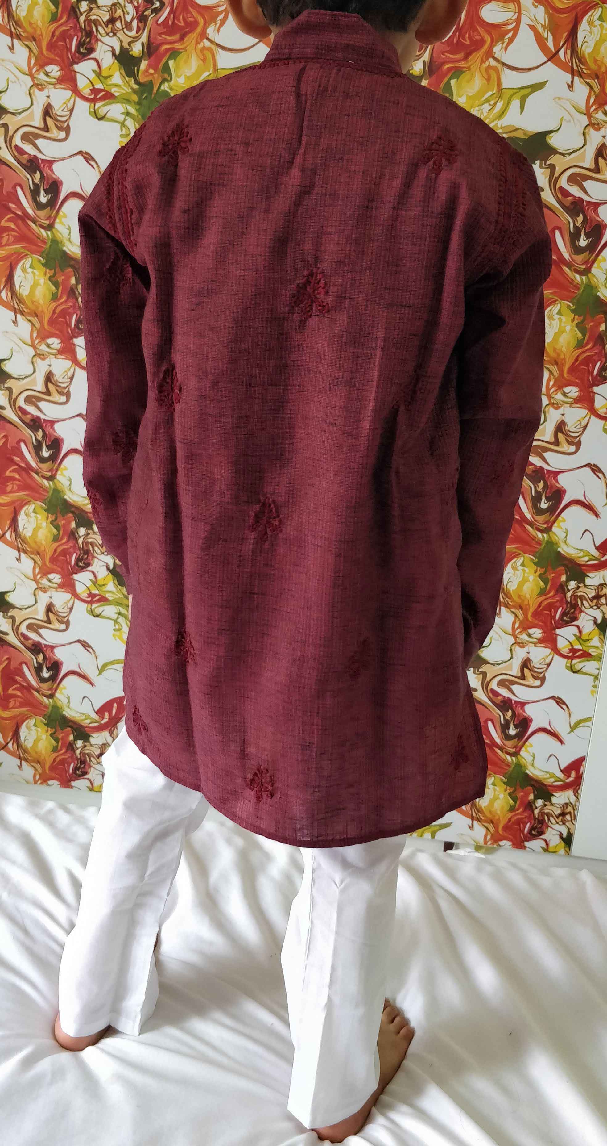 chikankari kurta pajama